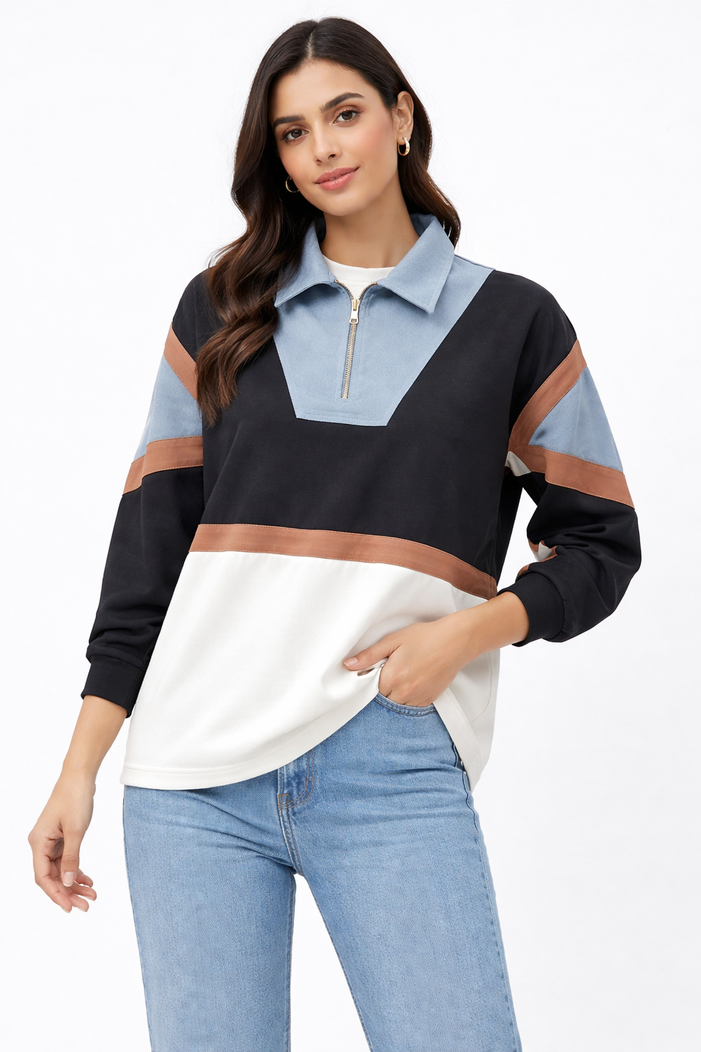 The Horizontal Quarter Zip